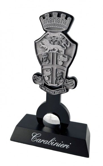 TROFEO ARALDICO  IN PELTRO