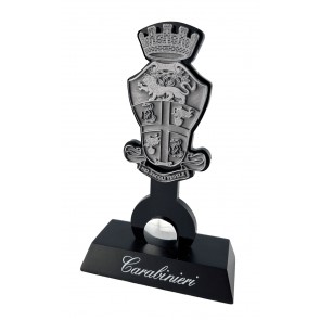 TROFEO ARALDICO  IN PELTRO